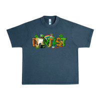 Midnight Navy St. Patrick's Day Dentist Urban Heavy Tee - CowGirlArtShop