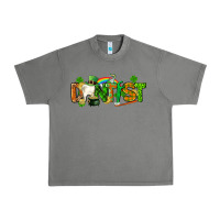Tornado St. Patrick's Day Dentist Urban Heavy Tee - CowGirlArtShop