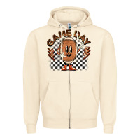 Sandshell game day football Zipper Hoodie - BarkalooDesign