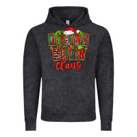 Vintage Black christmas jelly bean claus Vintage Hoodie - FaDigitalArtStudio