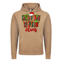 Vintage Coffee christmas jelly bean claus Vintage Hoodie - FaDigitalArtStudio