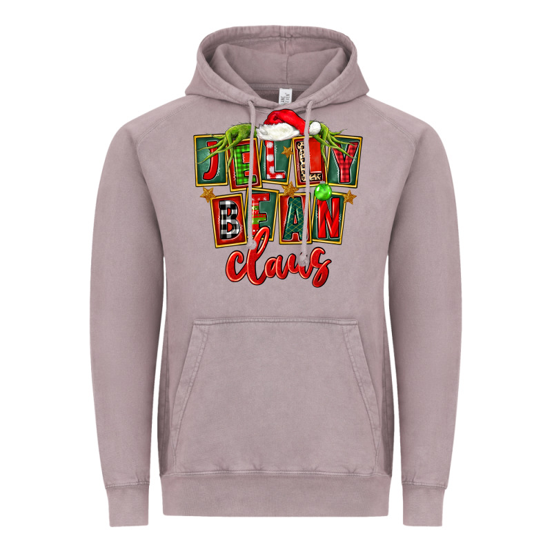 Christmas Jelly Bean Claus Vintage Hoodie by FaDigitalArtStudio | Teevron
