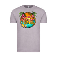 Vintage Zinc beach please Vintage Tee - Jasminsmagicworld