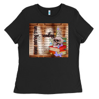 Black never retring from reading Ladies Tee - TumblerDesignByShophia