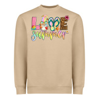 Love Summer With Gnome Heavyweight Sweatshirt | Teevron