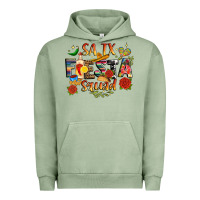 Pigment Oil Green fiesta squad Urban Hoodie - JahusDesignShop