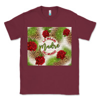 Burgundy la mejor madre del mundo Classic Tee - TumblerDesignByShophia