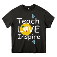 Asphalt teach love inspire Heavy Core Tee - Bettercallsaul