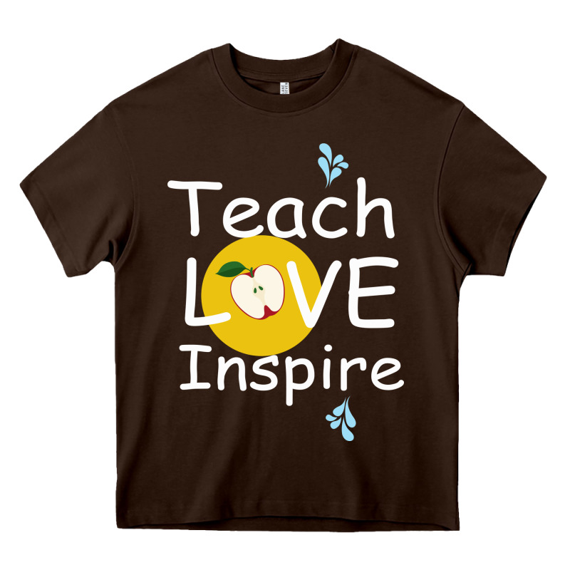 Teach Love Inspire Heavy Core Tee by Bettercallsaul | Teevron