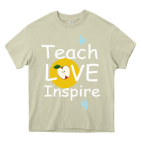 Mossy teach love inspire Heavy Core Tee - Bettercallsaul