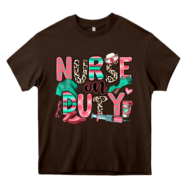 Nurse On Duty Heavy Core Tee by RanaPortraitStore | Teevron