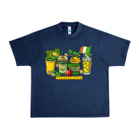 Navy St. Patrick's Day Teacher coffee cups Urban Heavy Tee - HowdyJamesFarm