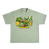 Oil Green St. Patrick's Day Teacher coffee cups Urban Heavy Tee - HowdyJamesFarm