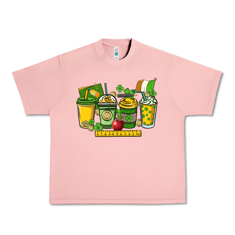 St. Patrick's Day Teacher Coffee Cups Urban Heavy Tee by HowdyJamesFarm | Teevron