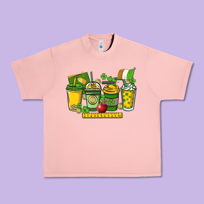 St. Patrick's Day Teacher Coffee Cups Urban Heavy Tee Designed By Howdyjamesfarm