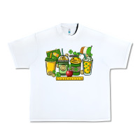 White St. Patrick's Day Teacher coffee cups Urban Heavy Tee - HowdyJamesFarm