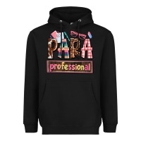 Black para professional Heavyweight Hoodie - AdoDesignShop