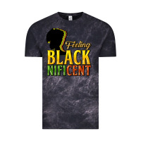 Cloud Black Feeling blacknificent Vintage Tee - HowdyJamesFarm