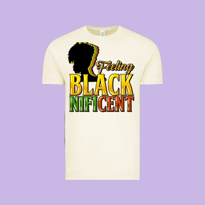 Feeling Blacknificent Vintage Tee Designed By Howdyjamesfarm