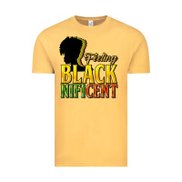 Vintage Mustard Feeling blacknificent Vintage Tee - HowdyJamesFarm