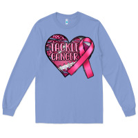Colony Blue tackle cancer Long Sleeve Tee - RanaPortraitStore