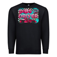 Black dibs on the driver background Premium Sweatshirt - AdoDesignShop