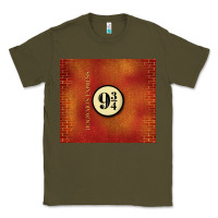 Army Green magical train station Classic Tee - TumblerDesignByShophia