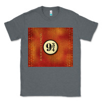 Charcoal Heather magical train station Classic Tee - TumblerDesignByShophia