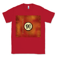 Red magical train station Classic Tee - TumblerDesignByShophia