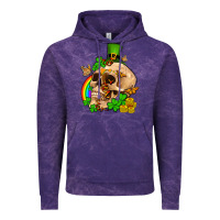 Cloud Purple St. Patrick's boho skull Vintage Hoodie - OliviaCreatesArt