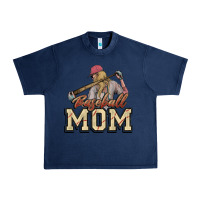 Navy Baseball mom Urban Heavy Tee - HowdyJamesFarm