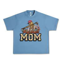 Pebble Blue Baseball mom Urban Heavy Tee - HowdyJamesFarm