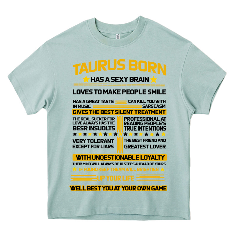 Taurus Facts Heavy Core Tee by Bettercallsaul | Teevron