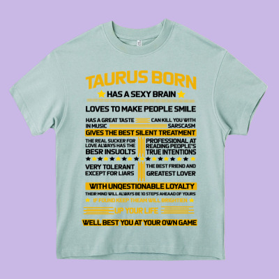 Taurus Facts Heavy Core Tee Designed By Bettercallsaul