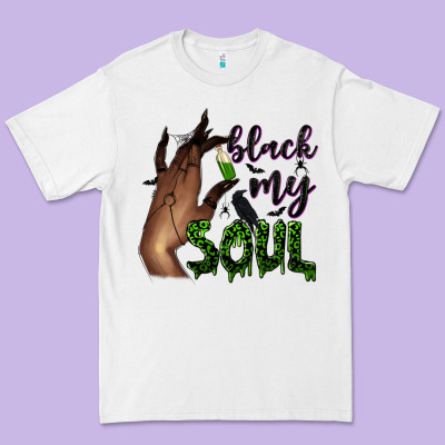 Black My Soul Premium Tee Designed By Nancycooperartshop