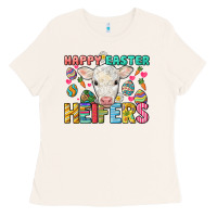 Bone Happy Easter Heifers Easter Day Ladies Tee - HowdyJamesFarm
