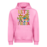Fuchsia Pink let's fiesta Urban Hoodie - JahusDesignShop
