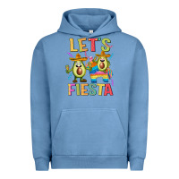 Pigment Pebble Blue let's fiesta Urban Hoodie - JahusDesignShop