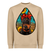 Doberman Heavyweight Sweatshirt | Teevron
