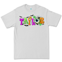 Dove Grey Personalized Halloween Premium Tee - NancyCooperArtShop