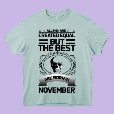 November Heavy Core Tee Designed By Bettercallsaul