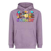 Lavender school counselor Heavyweight Hoodie - AdoDesignShop
