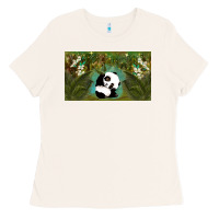 Bone cute panda Ladies Tee - TumblerDesignByShophia