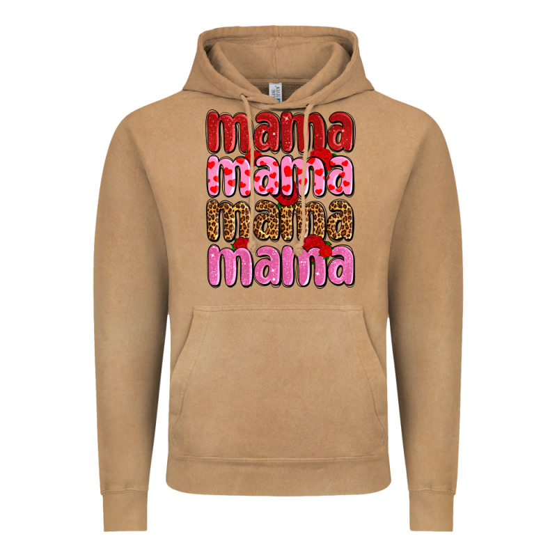 Valentines Day Mama Olivia Vintage Hoodie by OliviaCreatesArt | Teevron