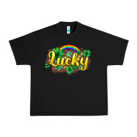 Black Lucky St. Patrick's Day Urban Heavy Tee - HowdyJamesFarm