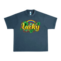 Midnight Navy Lucky St. Patrick's Day Urban Heavy Tee - HowdyJamesFarm