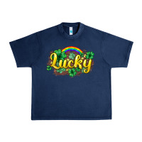 Navy Lucky St. Patrick's Day Urban Heavy Tee - HowdyJamesFarm