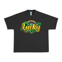 Pigment Black Lucky St. Patrick's Day Urban Heavy Tee - HowdyJamesFarm