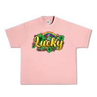 Salmon Lucky St. Patrick's Day Urban Heavy Tee - HowdyJamesFarm