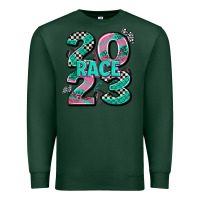 Sports Green race  2023 Premium Sweatshirt - AdoDesignShop